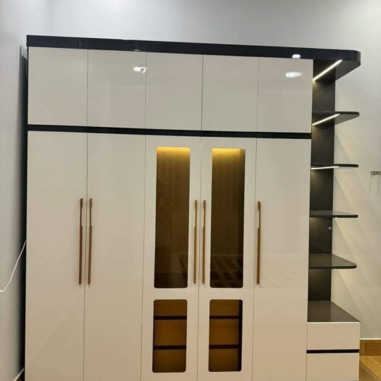 Tủ quần áo nhựa cánh kính