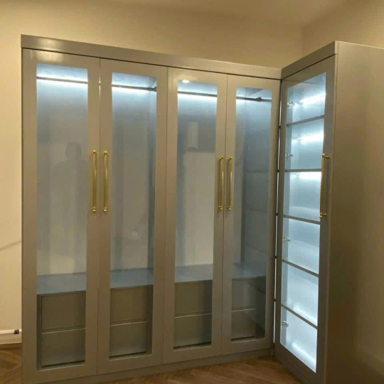 Tủ quần áo nhựa Vinco cánh kính hiện đại ( tqavcck )