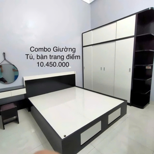 COMBO PHÒNG NGỦ GỖ 002